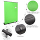 InstaHibit Green Screen Chromakey Backdrop Collapsible Floorstand