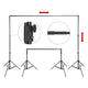 Heavy Duty Backdrop Stand 10'Wx9.5'H Photo Studio Video