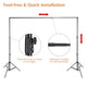 TheDisplayOutlet Heavy Duty Backdrop Stand 10'Wx9.5'H Photo Studio Video Image