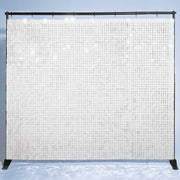 10x8ft Heavy Duty Shimmer Wall Backdrop with Frame