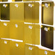 TheDisplayOutlet Square Shimmer Wall Decorative Signs Tradeshow Backdrop Image