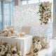 Arched Sequin Shimmer Wall Decorative Signs Tradeshow Backdrop