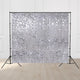 TheDisplayOutlet 10x8.5ft Shimmer Wall Backdrop Stand Kit Trade Show Photo Booth, Silver Image