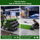 TheDisplayOutlet Exhibition Turf for Car Shows, Trade Show Booths 3/8" Pile Image