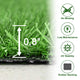 TheDisplayOutlet Artificial Grass Turf Strips for Pavers Driveway Yard 13/16" Pile Image