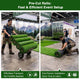 TheDisplayOutlet Event Turf for Camping Shows, Expo Aisles 13/16" Pile Image