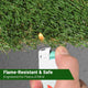 TheDisplayOutlet Artificial Turf Multi-Tone Blend with Tan Thatch 1.38" Pile Image