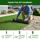 TheDisplayOutlet Artificial Turf Multi-Tone Blend with Tan Thatch 1.38" Pile Image