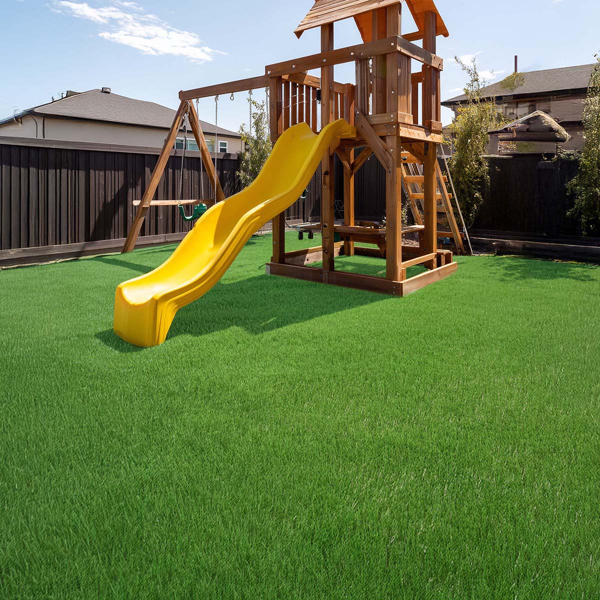 Artificial Turf Rolls for Playground Backyard 1 3/8