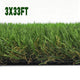TheDisplayOutlet Artificial Turf Multi-Tone Blend with Tan Thatch 1.38" Pile, 3x33ft Image