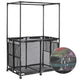Pool Storage Bin Mesh Basket Nooddle Holder 36x24x57 Black