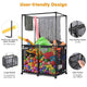 Pool Storage Bin Mesh Basket Nooddle Holder 36x24x57 Black
