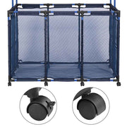 Pool Storage Bin Mesh Basket Nooddle Holder 50x30x61 Blue