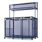 Pool Storage Bin Mesh Basket Nooddle Holder 50x30x61 Blue