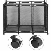 Pool Storage Bin Mesh Basket Nooddle Holder 50x30x61 Black