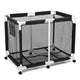 48in. Pool Storage Bin Mesh Basket Heavy Duty Frame