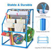 Pool Towel Holder Free Standing Beach Towel Rack