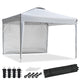 TheDisplayOutlet 10x10 Waterproof Pop Up Canopy Tent Color Options Image