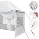 TheDisplayOutlet 10'x20' Waterproof Pop Up Canopy Tent with Sides Image