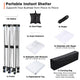 TheDisplayOutlet 10'x20' Waterproof Pop Up Canopy Tent with Sides Image