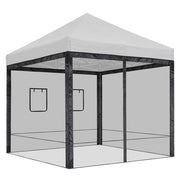 TheDisplayOutlet Netting Mesh Sidewalls for 10x10 Pop Up Canopy Image
