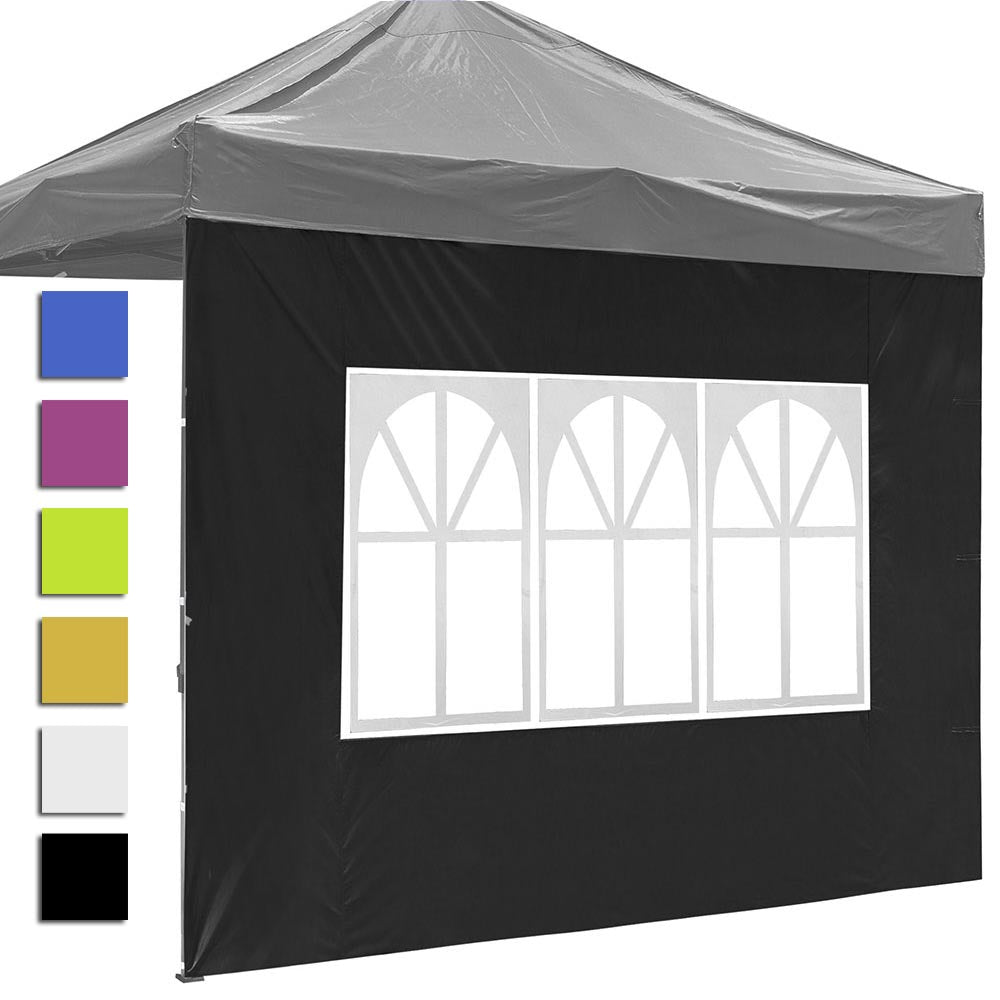 tent window material 1pc Sidewall w/ Window for Pop Up Canopy