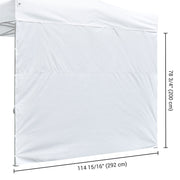 TheDisplayOutlet InstaHibit Canopy Sidewall 9'7"Lx6'7"H Image