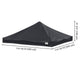 TheDisplayOutlet 10x10 Pop Up Canopy Top Replacement Roof 9'7"x9'7", Black Image