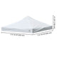 TheDisplayOutlet 10x10 Pop Up Canopy Top Replacement Roof 9'7"x9'7", White Image