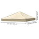 TheDisplayOutlet 10x10 Pop Up Canopy Top Replacement Roof 9'7"x9'7", Beige Image