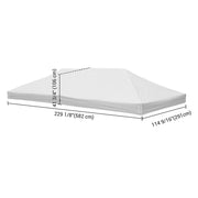 Replacement Top for 10'x20' Waterproof Pop Up Canopy
