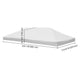 TheDisplayOutlet Replacement Top for 10'x20' Waterproof Pop Up Canopy Image