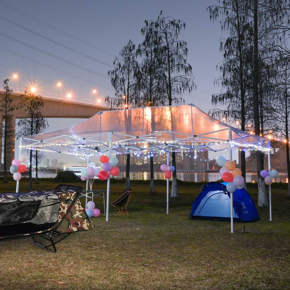 pop up transparent tent Clear Pop Up Tent Canopy Top Replacement Roof