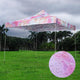 10x10 Canopy Replacement Top Tie-dyed Pink 9'7"x9'7"