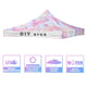 10x10 Canopy Replacement Top Tie-dyed Pink