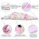 TheDisplayOutlet 10x20 Canopy Replacement Top Tie-dyed Pink Image