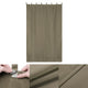 TheDisplayOutlet 2ct/Pack Tab Top Curtain Panel for Porch, Doors 54x96 Image