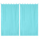 Tab Top Curtain Panel for Porch, Pergola 54x108 2ct/Pack