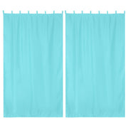 TheDisplayOutlet Tab Top Curtain Panel for Porch, Pergola 54x108 2ct/Pack Image