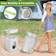 TheDisplayOutlet Foot Pump Hand Wash Station Adjustable Height 12gal Image
