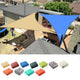 TheDisplayOutlet Triangle Sun Shade Patio Shade Sail Deck Shade 16x16x16 Image