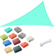 Triangle Sun Shade Patio Shade Sail Deck Shade 20x20x20