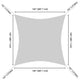 Square Sun Sail Patio Deck Shade Sail 16x16