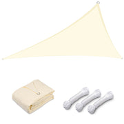 Triangle Sun Shade Patio Shade Sail Deck Shade 7x7x7