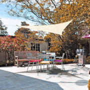Triangle Sun Shade Patio Shade Sail Deck Shade 7x7x7
