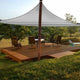 TheDisplayOutlet Triangle Shade Sail Patio Shade 25x25x25 Image