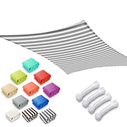 TheDisplayOutlet Rectangle Shade Sail Patio Deck Shade 23x22 Image