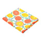 TheDisplayOutlet Rectangle Tablecloths Waterproof Beach Mat 43"x57", Orange Grapefruit Image