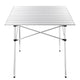 TheDisplayOutlet Folding Camping Table Roll Up Aluminum 27"x28" Image