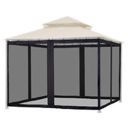 TheDisplayOutlet Gazebo Netting Replacement for 10x10 Gazebos Image